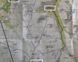 Storulvån karta visar fjällstationen Storulvån och omgivande fjällområden som Blåhammarfjället och Bunnerfjällen.